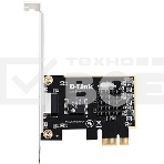 Сетевой PCI Express адаптер D-Link DGE-562T/A2A с 1 портом 100/1000/2.5GBase-T, фото 1