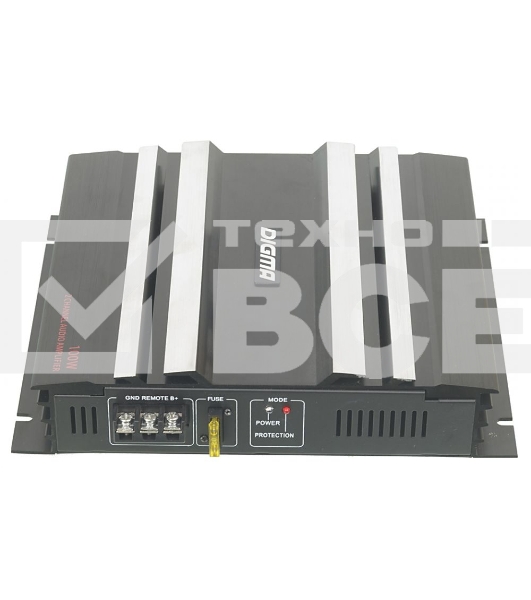 Усилитель автомобильный Digma DCP-200 двухканальный