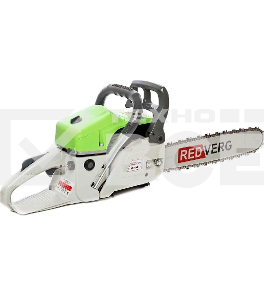 Бензопила RedVerg RD-GC45-16. 1800 Вт,2.40 л.с.,45,0см3, длина шины 40 см