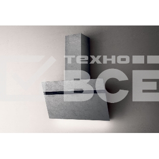 Настенная вытяжка Elica STRIPE URBAN ZINC/A/90-PRF0147739, наклонная, 90 см, 1200 м3/ч, металл с эффектом оцинкованной стали