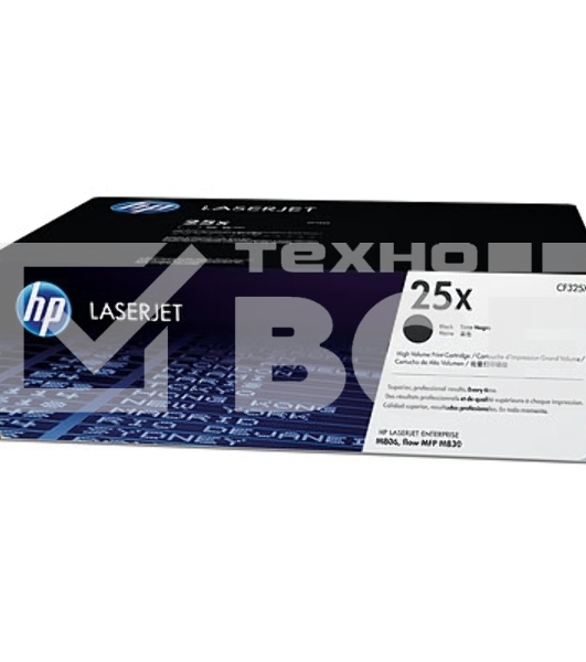 Тонер Картридж HP CF325X черный для HP LJ Flow M830z/M806x+/M830z/M806dn/M806x (40000 стр.)