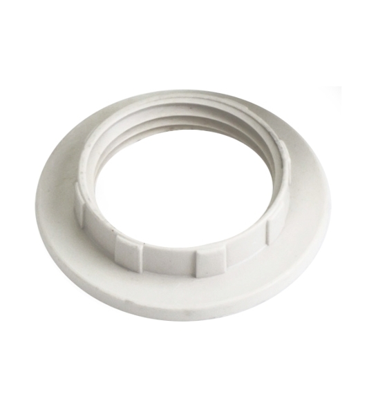 Кольцо к патрону IEK пластик, Е27, белый
