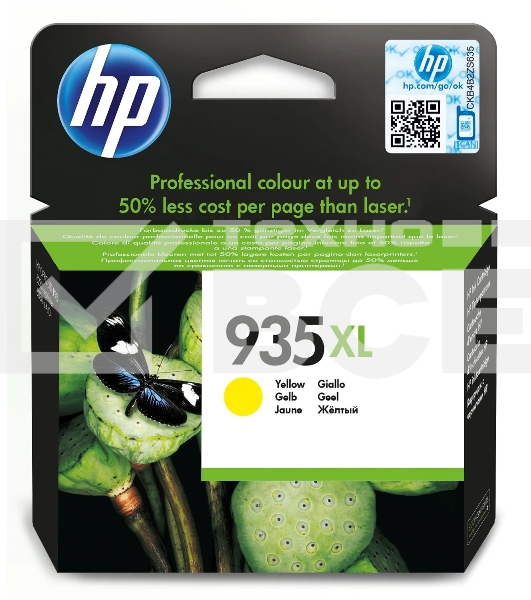 Картридж струйный HP 935XL C2P26AE желтый для HP OJ Pro 6830