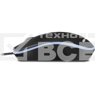 Мышь проводная SVEN RX-90 черный, 1000 dpi, USB, кнопки - 3