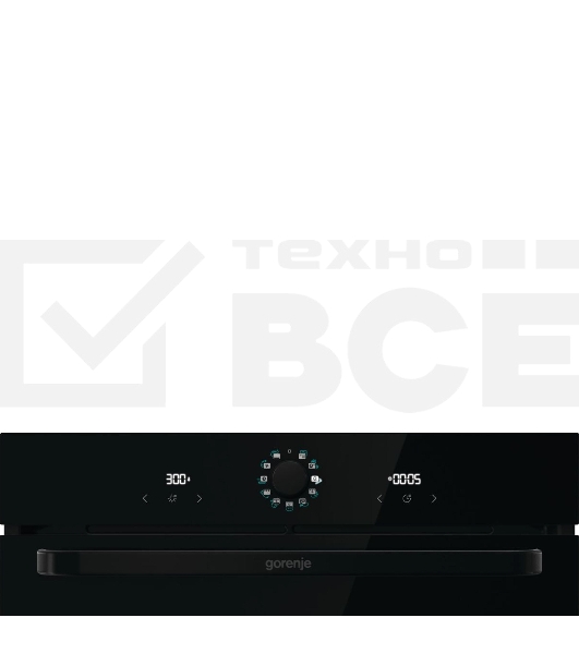 Духовой шкаф электрический Gorenje BOS67371SYB черный, встраиваемый