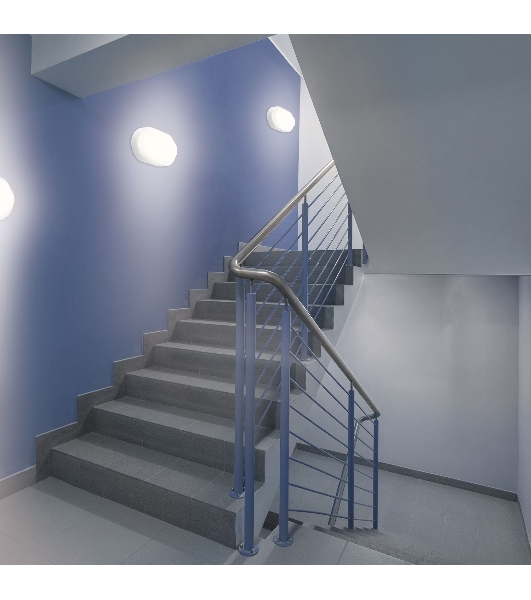 Светильник светодиодный ЖКХ Elementary 200х98х46 15Вт 1100лм 4000К 160-260В IP65 овал бел. Gauss 161411215