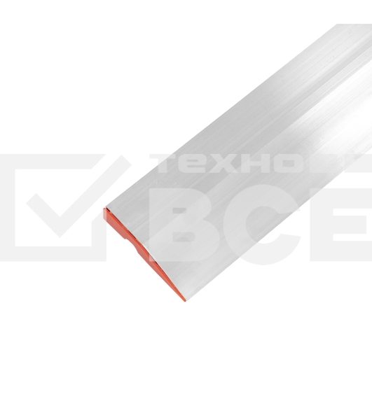 Правило алюминиевое Трапеция, 1 ребро жесткости, 2,5м Rexant