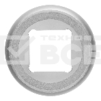 Головка торцевая, 22 мм, 12-гранная, CrV, под квадрат 1/2