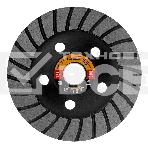 Чашка алмазная зачистная Sparta 125 мм, Turbo, фото2