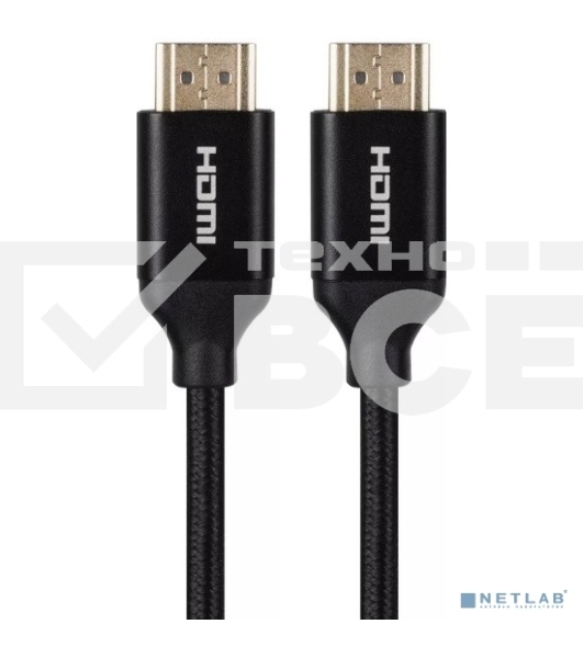 Кабель HDMI 19M/M ver 2.0, 1М, iOpen (light) ACG520BM-1.0