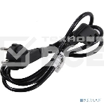 Кабель питания ExeGate PC-1,2 OfficePC 450W (Евровилка Schuko ->С13 угловой) VDE-250V черный, 1.2м, фото2