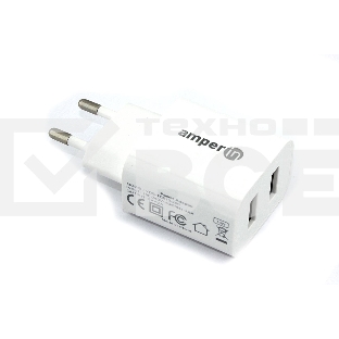 Блок питания (сетевой адаптер) Amperin 5V/2A 2USB (YDS-TC010-200)