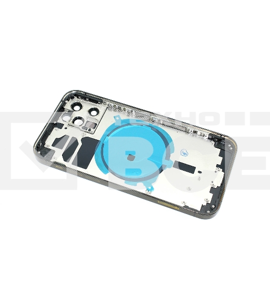 Задняя крышка (корпус) в сборе с рамкой для Apple iPhone 12 Pro черный