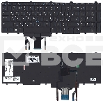 Клавиатура для ноутбука Dell Latitude E5550 E5570 черная без рамки с подсветкой (гор. Enter), фото3