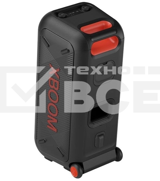 Минисистема LG XBOOM XL9T черный/красный 1000Вт USB BT