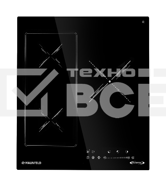 Индукционная варочная панель Maunfeld CVI453SBBKA Inverter