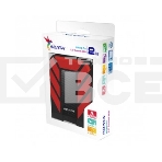 Внешний жесткий диск 2Tb Adata HD710P AHD710P-2TU31-CRD черный/красный (2.5