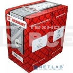 Кабель витая пара Rexant U/UTP, категория 5e, ZH нг(А)-HF, 4PR, 24AWG, внутренний, серый, 305 м, фото7
