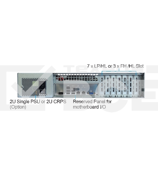 Серверный корпус CS-R25 with 12G HDD BP and 550w RPS