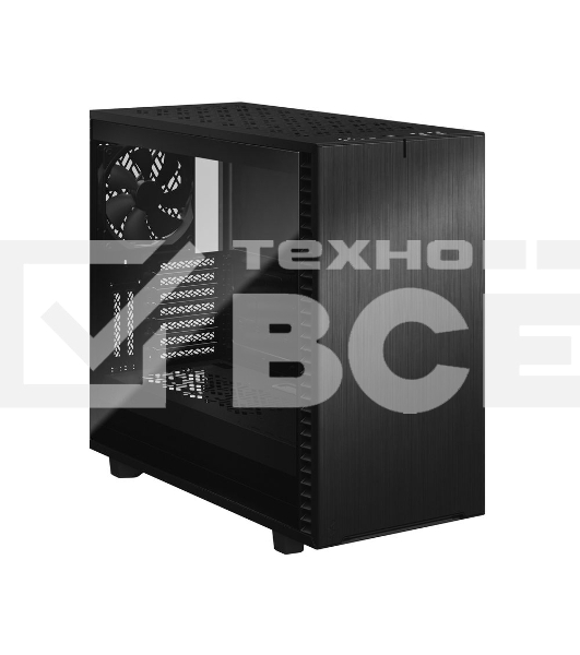 Корпус Fractal Design DEFINE 7 BLACK - DARK TG / mid tower / E-ATX / dark tint tempered glass / 3x140mm fans inc. / FD-C-DEF7A-03
