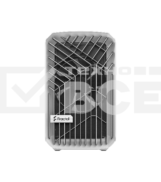 Компьютерный корпус Fractal Design Torrent Nano белый TG Clear Tint/FD-C-TOR1N-03
