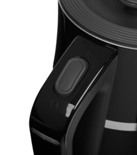 Электрочайник Centek CT-0028 черный, 1.7 л, 2200 Вт, скрытый нагревательный элемент