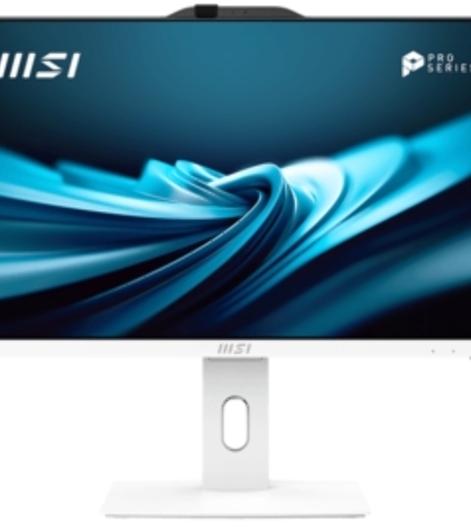 Моноблок MSI Pro AP242P 14M-807XRU 23.8' Full HD i7 14700 (2.1) 32Gb SSD 512Gb UHDG 770 без ОС GbitEth WiFi BT 120W клавиатура мышь Cam белый 1920x1080 (9S6-AE0622-1057)