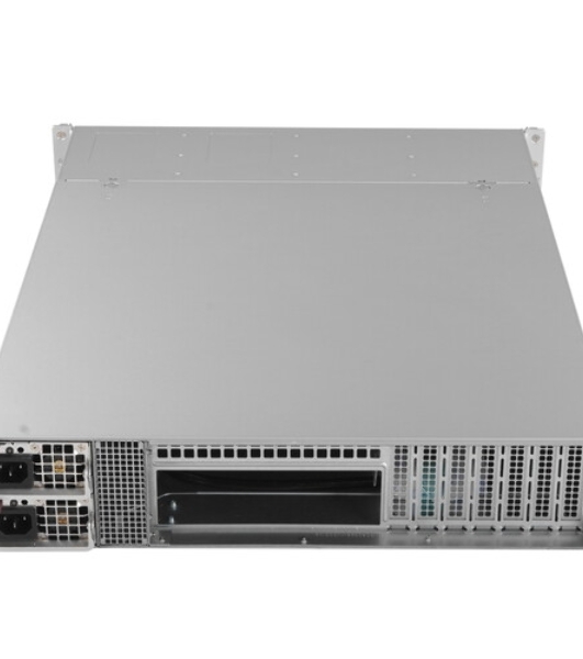 Корпус Supermicro CSE-826BAC4-R920LPB, 2U, 8 x SAS3 & 4 x hybrid NVMe 3.5 bays
