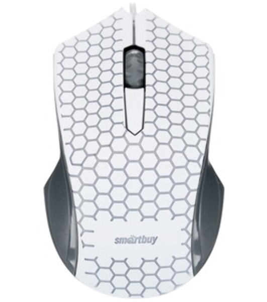 Мышь проводная Smartbuy ONE 334 белая SBM-334-W