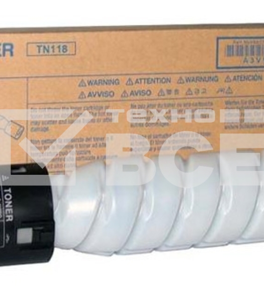 Тонер TN-118 Konica-Minolta bizhub 215 (A3VW050)