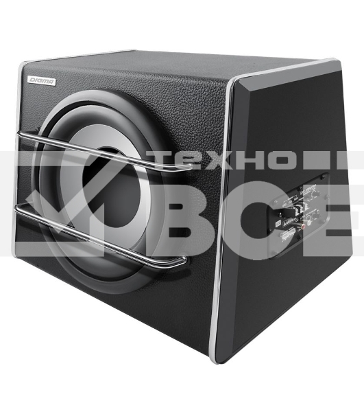 Сабвуфер автомобильный Digma DCS-120 300Вт активный (30см/12