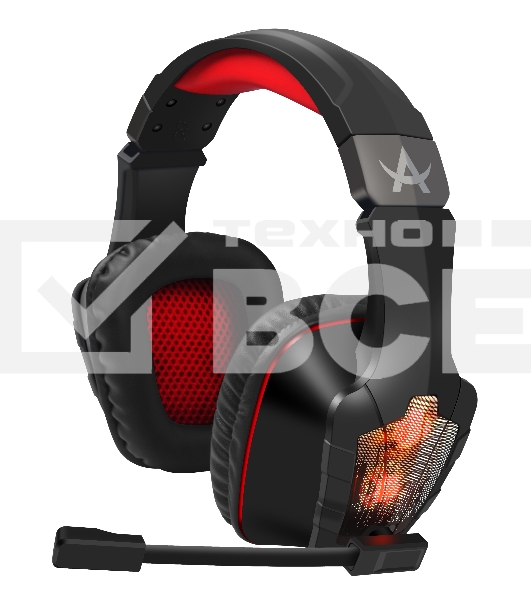 Гарнитура Qumo Arsenal GHS 0016, стереогарнитура, подсветка, USB