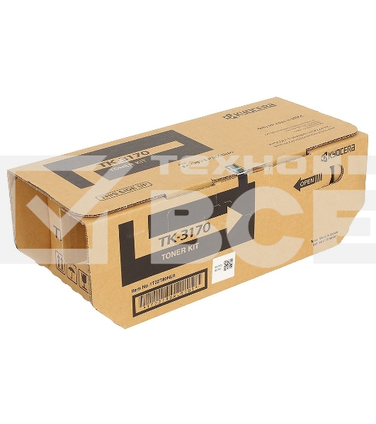 Картридж лазерный Kyocera TK-3170 (1T02T80NL0/1T02T80NL1) черный для P3050DN/P3055DN/P3060DN 15500 стр.