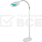 Лупа напольная Rexant, 3D, с подсветкой 42 LED, белая 31-0512, фото 1