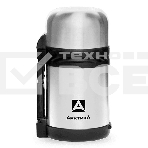 Термос Арктика 0,8 л, универсальная пробка, с ручкой + чашка, холод/тепло 18 ч, 201-800, фото2