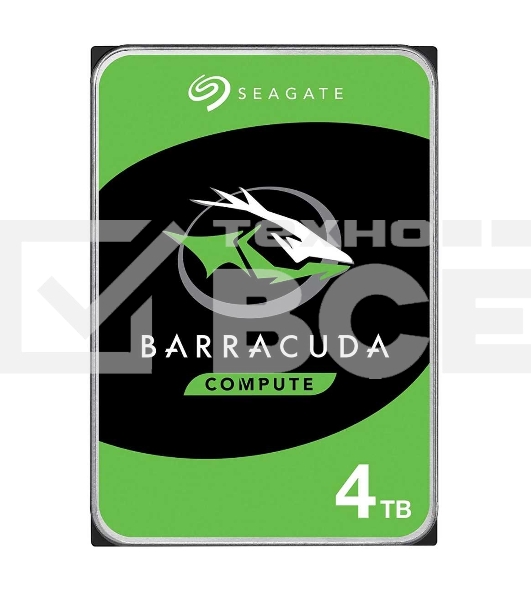 Жесткий диск Seagate Barracuda 3.5 4TB 5400RPM OEM SATA 6GB/S 256MB ST4000DM004