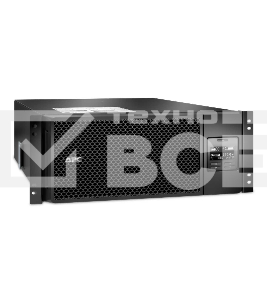 Источник бесперебойного питания APC Smart-UPS SRT SRT6KRMXLI 6000Вт 6000ВА черный
