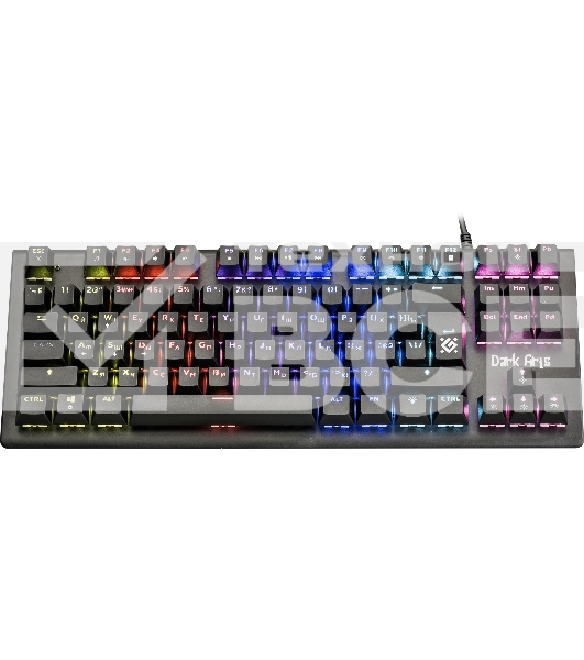 Клавиатура Defender Dark Arts GK-375  проводная, USB, черный