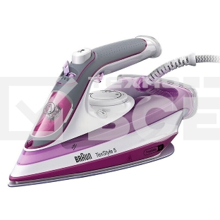 Утюг паровой Braun SI5037VI фиолетовый, 2700 Вт, 50 г/мин, 200 г/мин, 300 мл