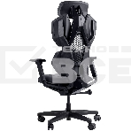 Кресло игровое GMNG GG-CH210B черный сиденье черный кожзам с подголов. крестов. пластик черный пластик черный, фото8