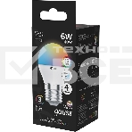 Лампа Шар G45 6W E27 RGBW димирование LED 1/100, фото5