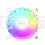 Вентилятор для корпуса PCCooler F3 T120 ARGB белый, 120 мм, 1800 об/мин, 21.6 дБ, 4 pin, фото5