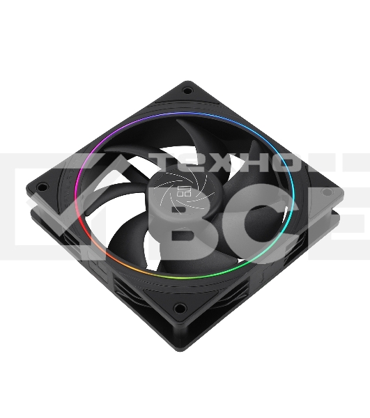 Вентилятор для корпуса Thermaltight TL-S12 (120x120x25mm, 4-pin PWM, ARGB, 47.6CFM, 23.2dBA, 1500RPM, Black)