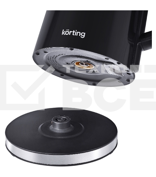 Чайник электрический Korting KWK 0907 G, 1.7л, стекло