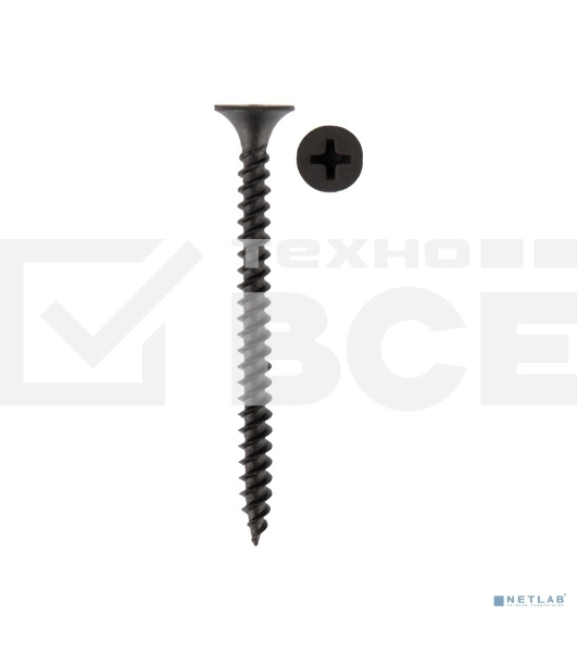Саморез гипсокартон-металл KRANZ 3.5х45, короб (200 шт./уп.)