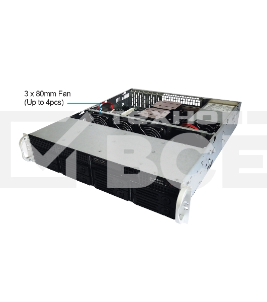 Серверный корпус CS-R25 with 12G HDD BP and 550w RPS