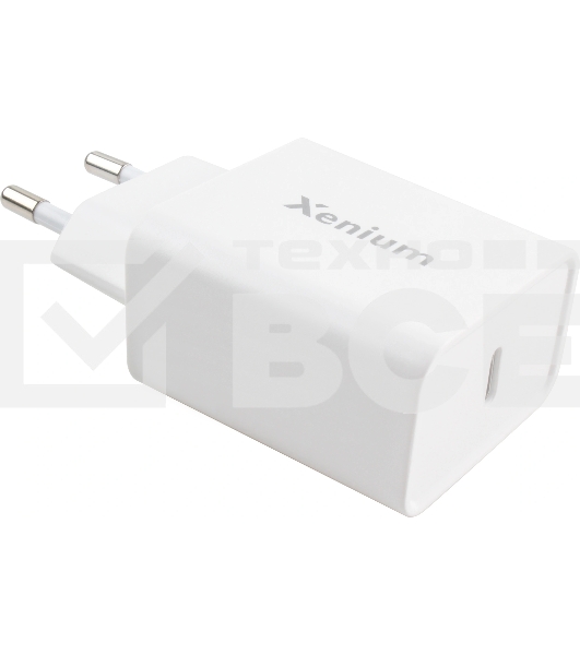 Сетевое зар./устр. Xenium X331 33W 3A (PD+QC) (CCX331CW/00)