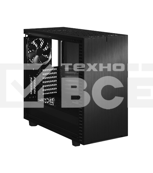 Корпус Fractal Design DEFINE 7 BLACK - DARK TG / mid tower / E-ATX / dark tint tempered glass / 3x140mm fans inc. / FD-C-DEF7A-03