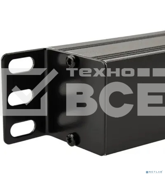 Блок распределения питания Rexant для 19' шкафов, вертикальный, 12 розеток СЕЕ 7/4, 16A, выкл, алюм корп, шнур 2м, вилка СЕЕ 7/7