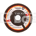 Круг лепестковый торцевой, P24, 125х22,2мм Kranz, фото 1